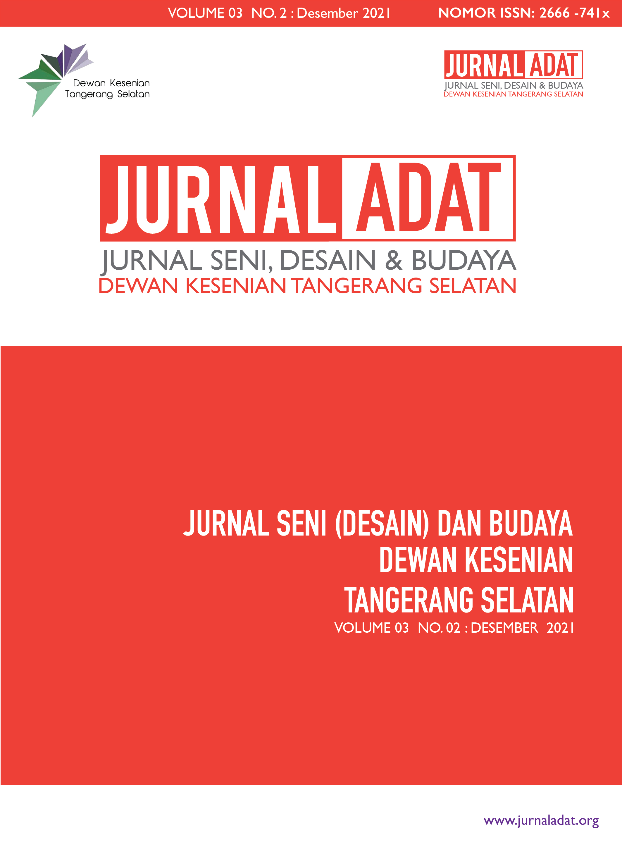 					Lihat Vol 3 No 2 (2021): Volume 3 No. 2
				